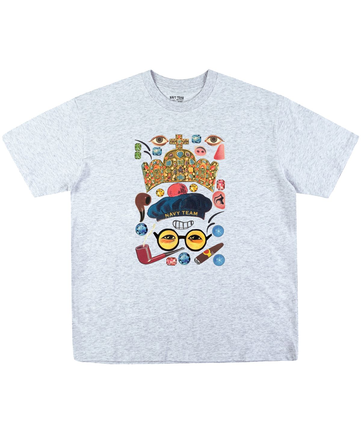 네이비팀(NAVYTEAM) Vintage Collection 반팔 티셔츠(4color)