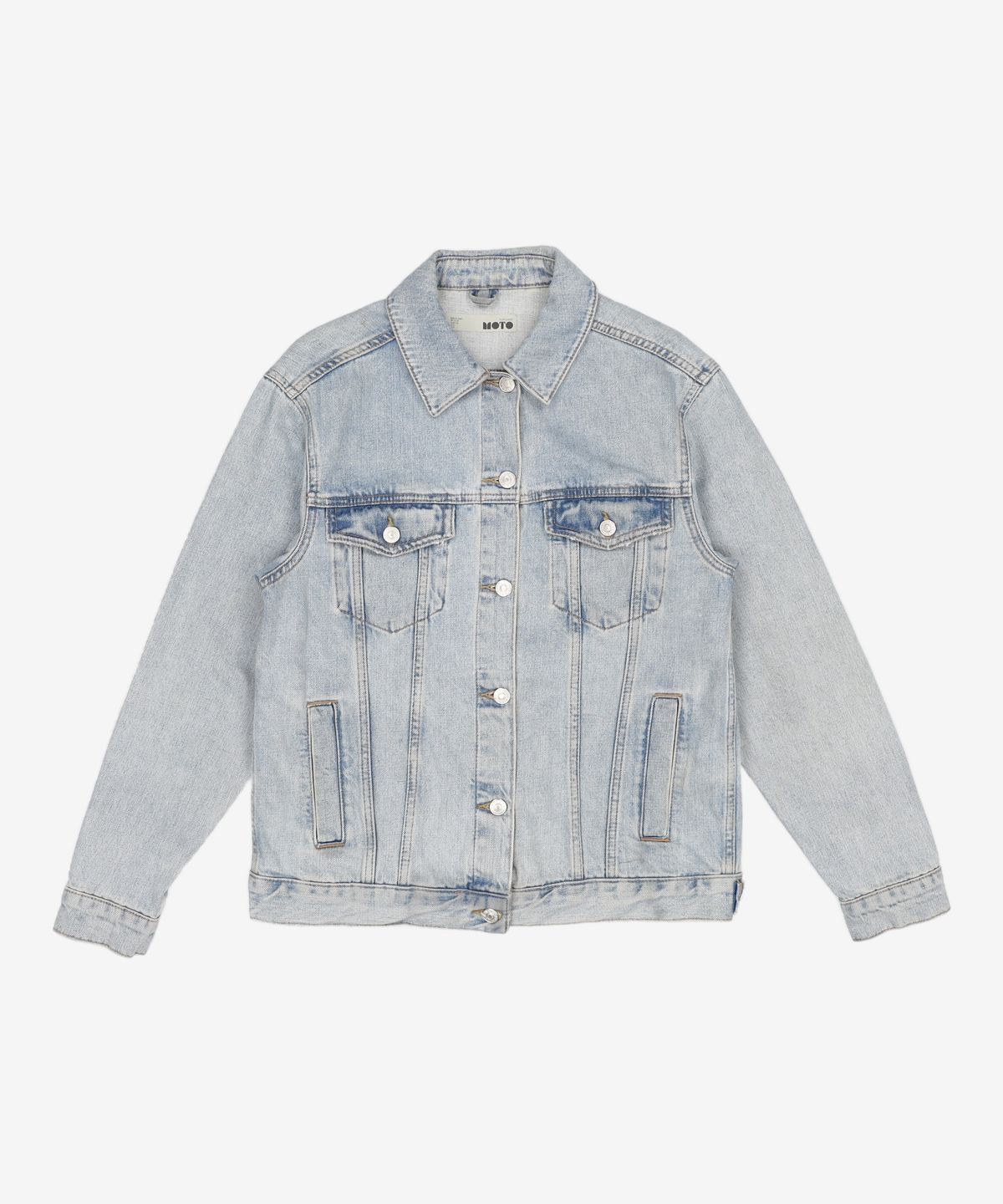 탑샾(TOPSHOP) 데님/트러커 재킷 UK8