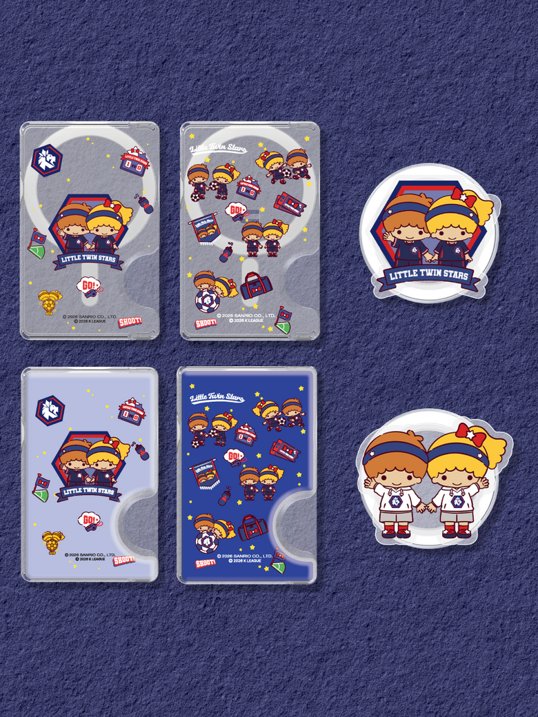 [그래픽마켓] 마그넷 악세사리-K리그X산리오캐릭터즈-충북청주FC