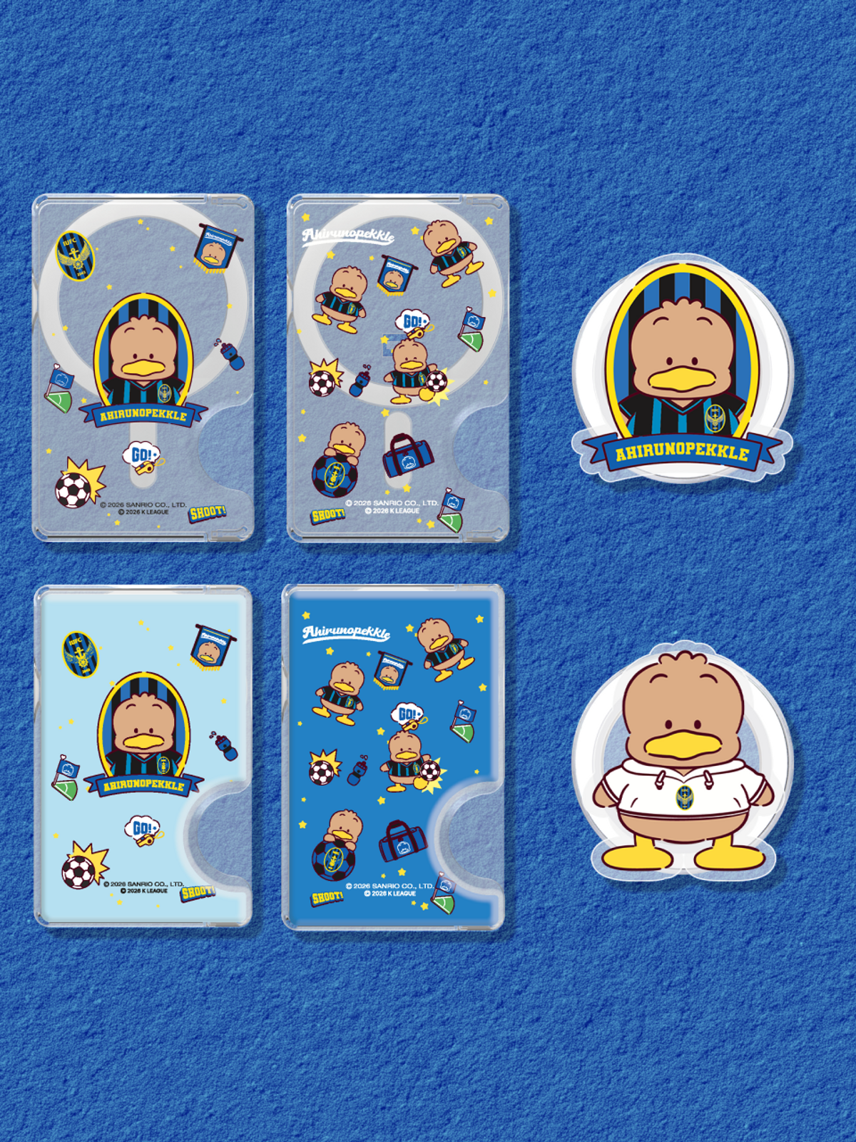 디자인스킨(DESIGNSKIN) [그래픽마켓] 마그넷 악세사리-K리그X산리오캐릭터즈-인천유나이티드FC