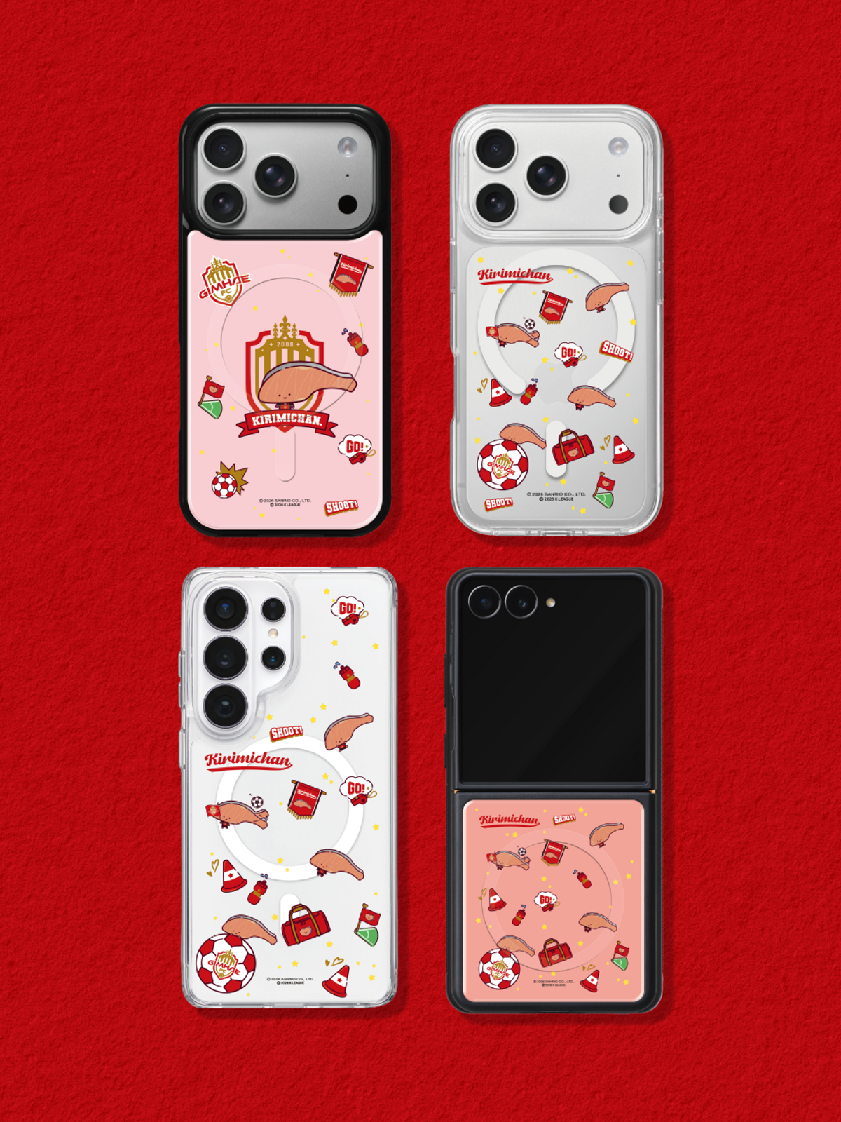 디자인스킨(DESIGNSKIN) [그래픽마켓] 마그넷 그래픽 케이스-K리그X산리오캐릭터즈-김해FC
