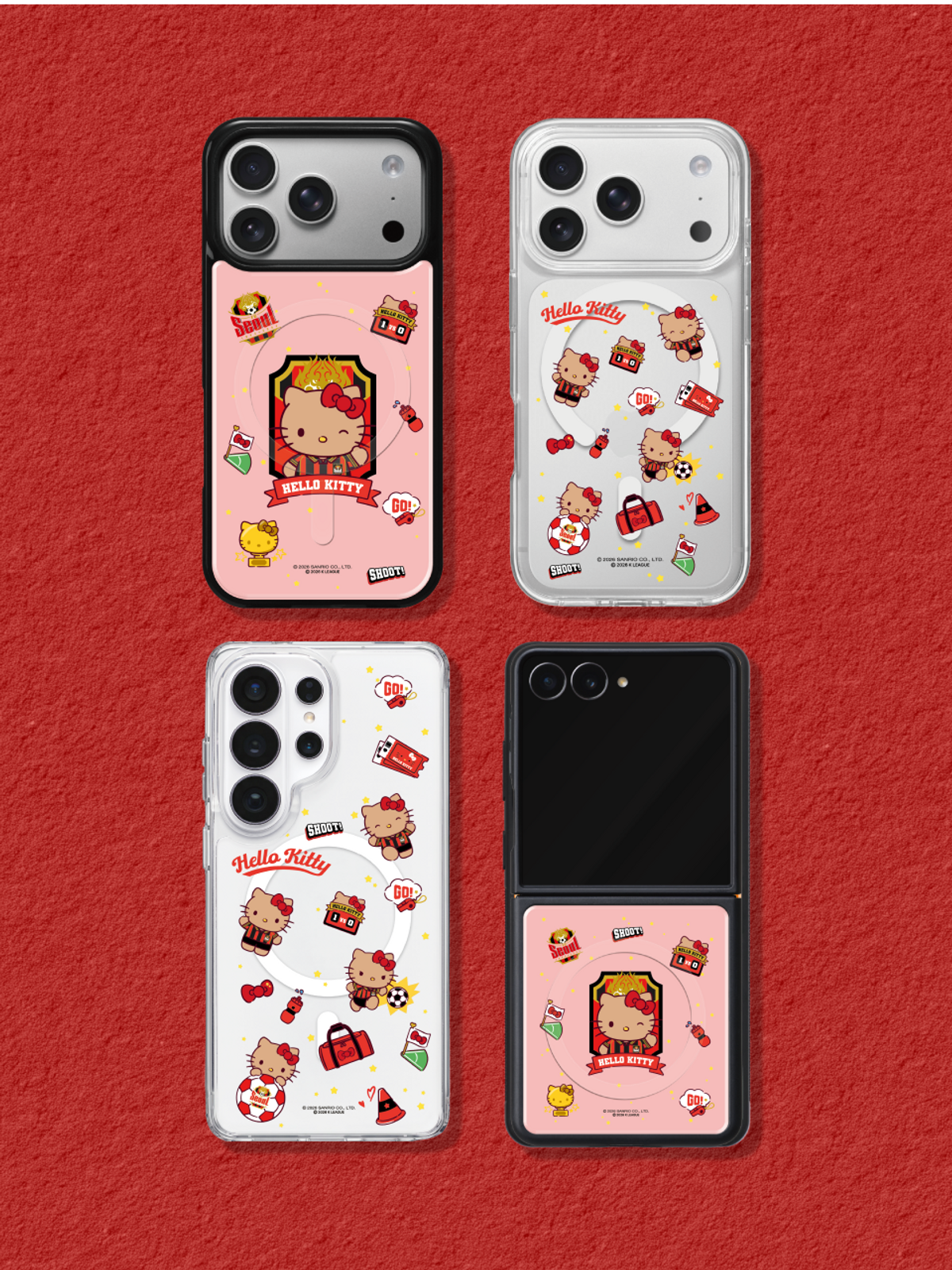 디자인스킨(DESIGNSKIN) [그래픽마켓] 마그넷 그래픽 케이스-K리그X산리오캐릭터즈-FC서울