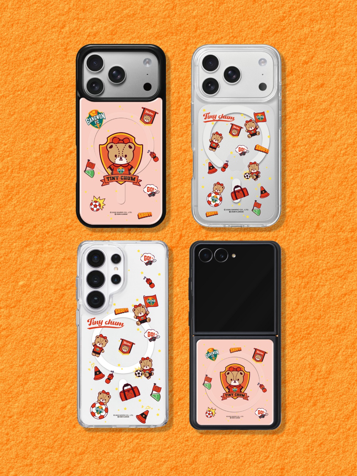 디자인스킨(DESIGNSKIN) [그래픽마켓] 마그넷 그래픽 케이스-K리그X산리오캐릭터즈-강원FC