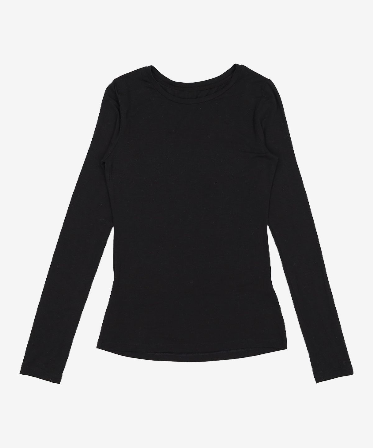 던스트(DUNST) ESSENTIAL LAYERED T-SHIRT BLACK_UDTS4A201BK S