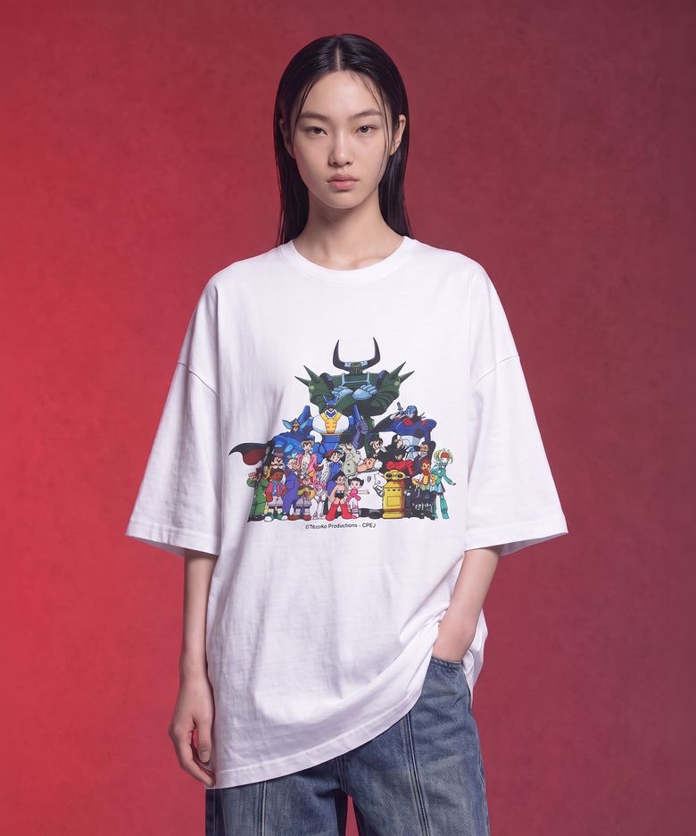 러기드하우스X아톰 ASTRO BOY ALL-STAR GRAPHIC TEE 화이트