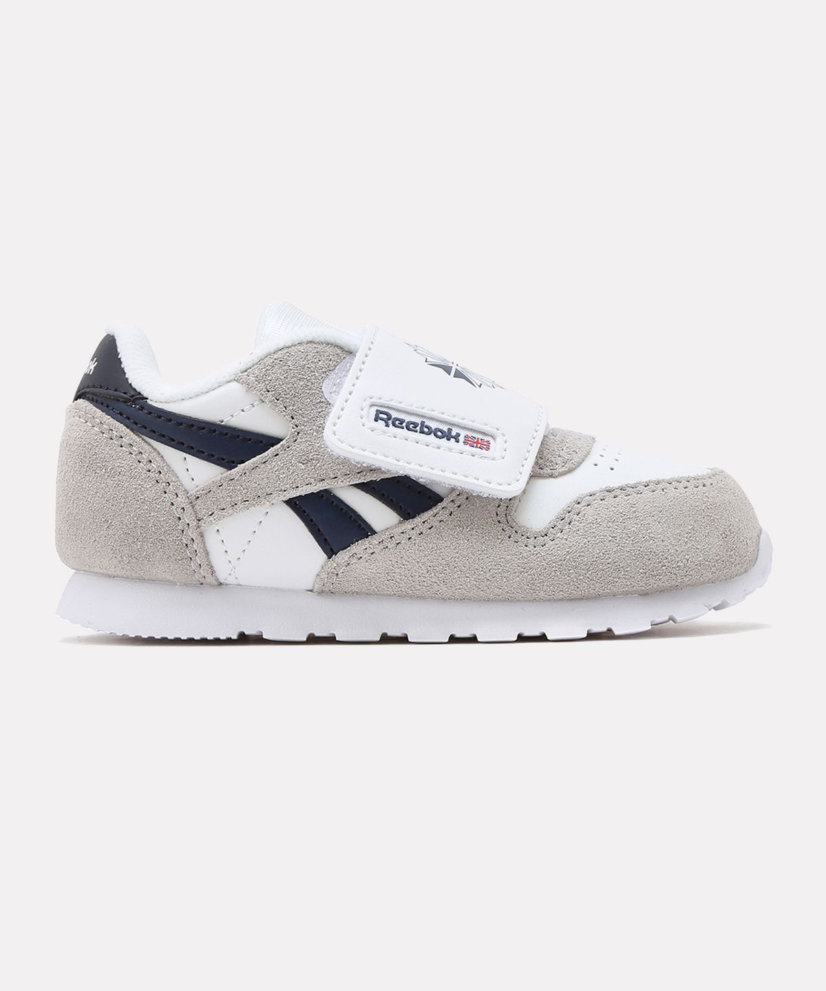 리복(REEBOK) 클래식 레더 인펀트 - 그레이:네이비 / 100269422