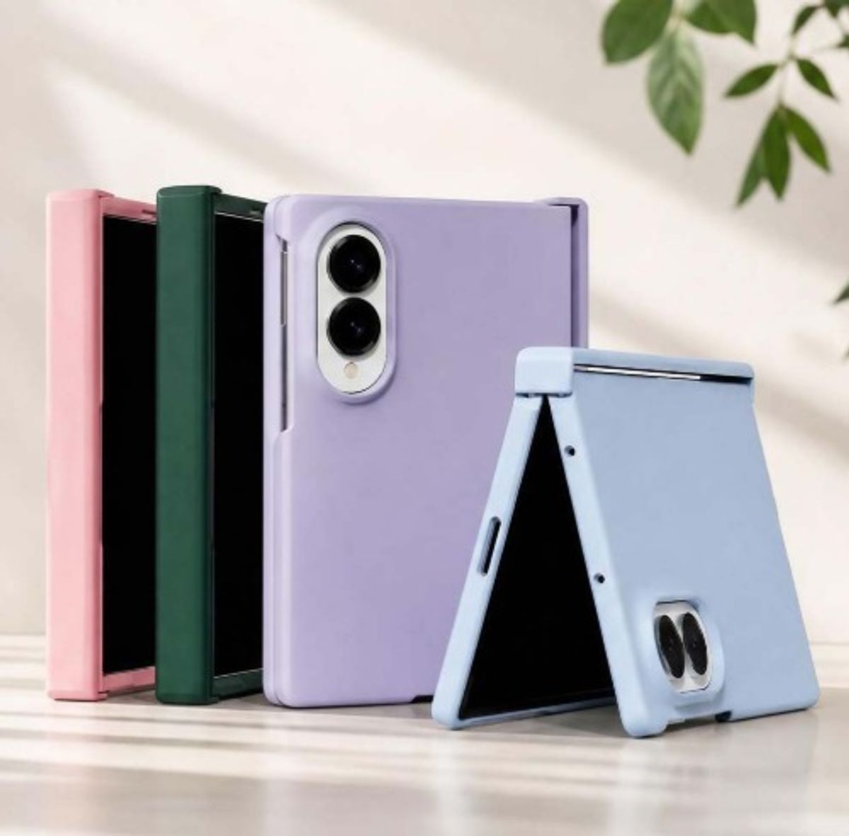 이레케이스앤굿즈(IRECASEGOODS) 파스텔 갤럭시 Z 폴드8 와이드 힌지커버 소프트 가드 풀커버 케이스