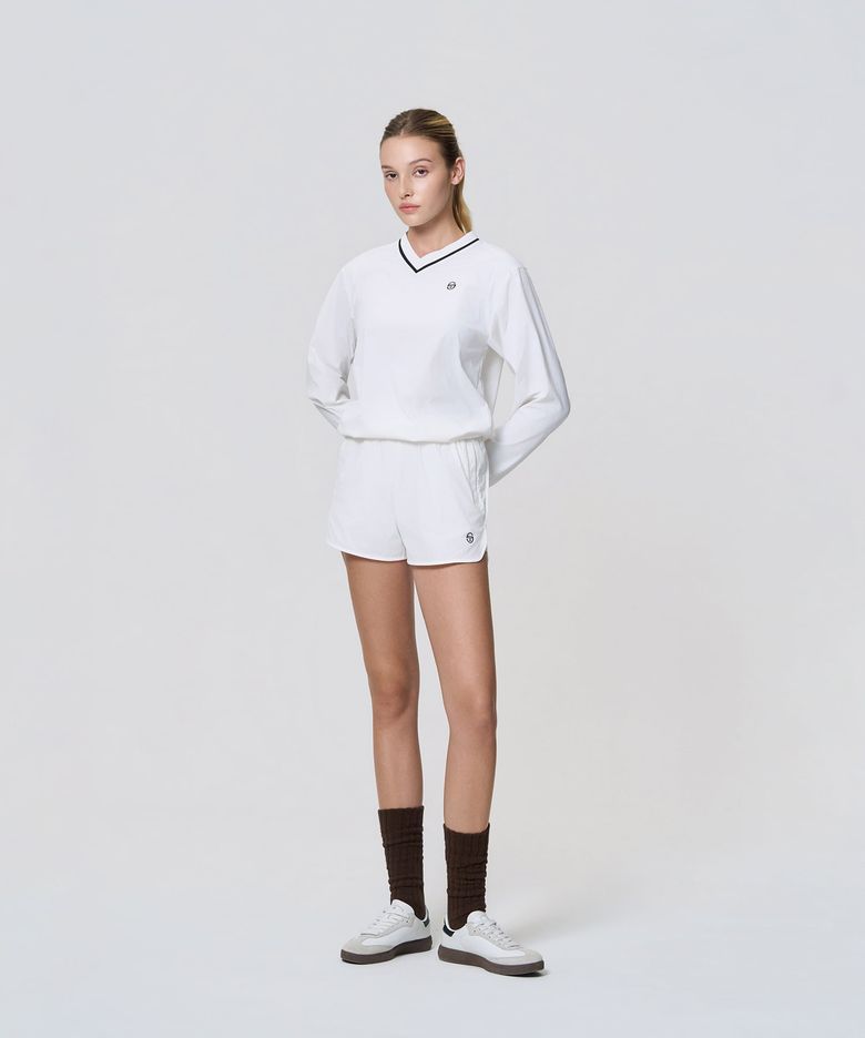 W 우븐 2-IN-1 쇼츠 (2.5인치) (White)