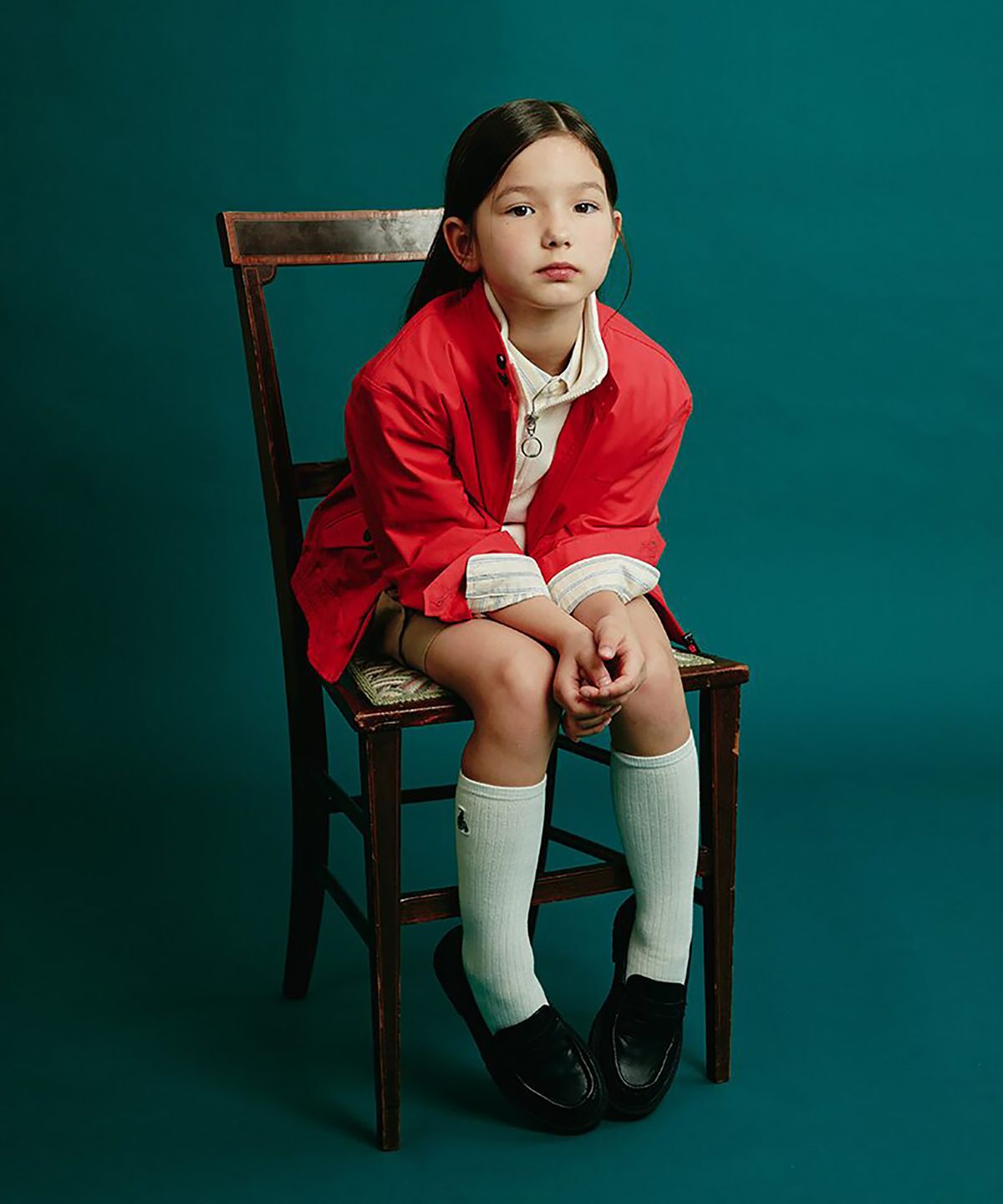 빈폴 키즈(BEANPOLE KIDS) [Essential] 헤링턴 안감 재킷  레드 (BI6839UE36)
