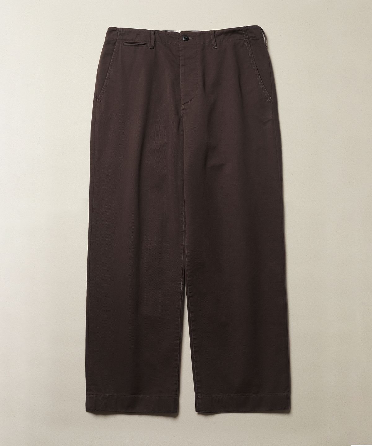 에스파이(ESFAI) OFFICER SERVICE PANTS (BROWN)