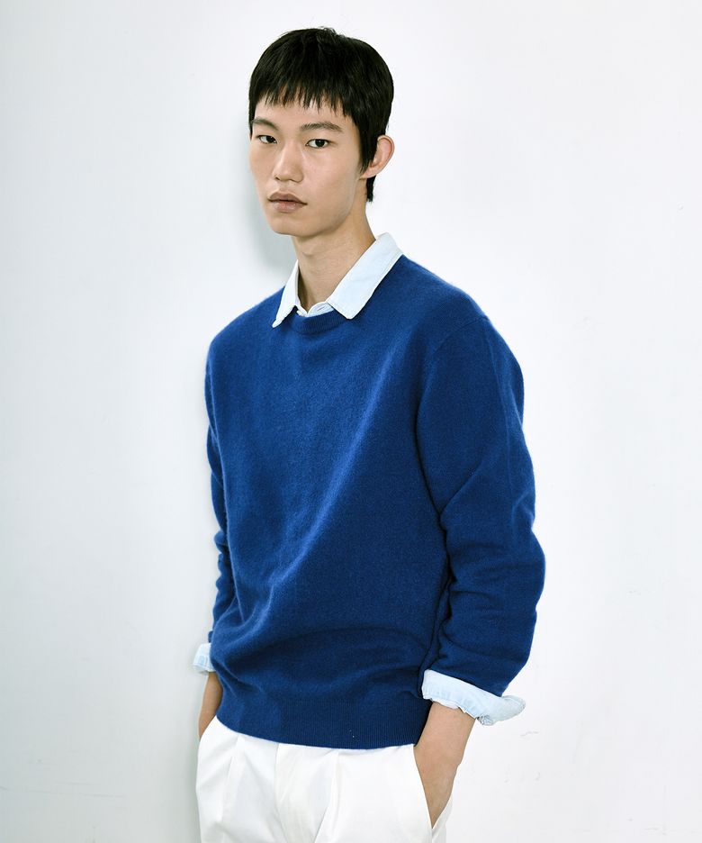 파인 캐시미어 100 크루넥 10color