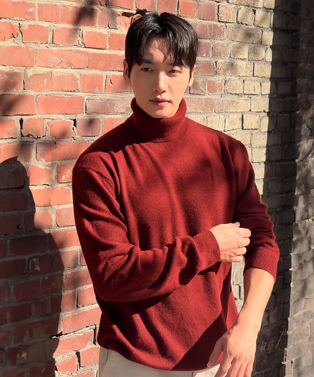 더니트컴퍼니(THEKNITCOMPANY) 파인 캐시미어 100 터틀넥 8color