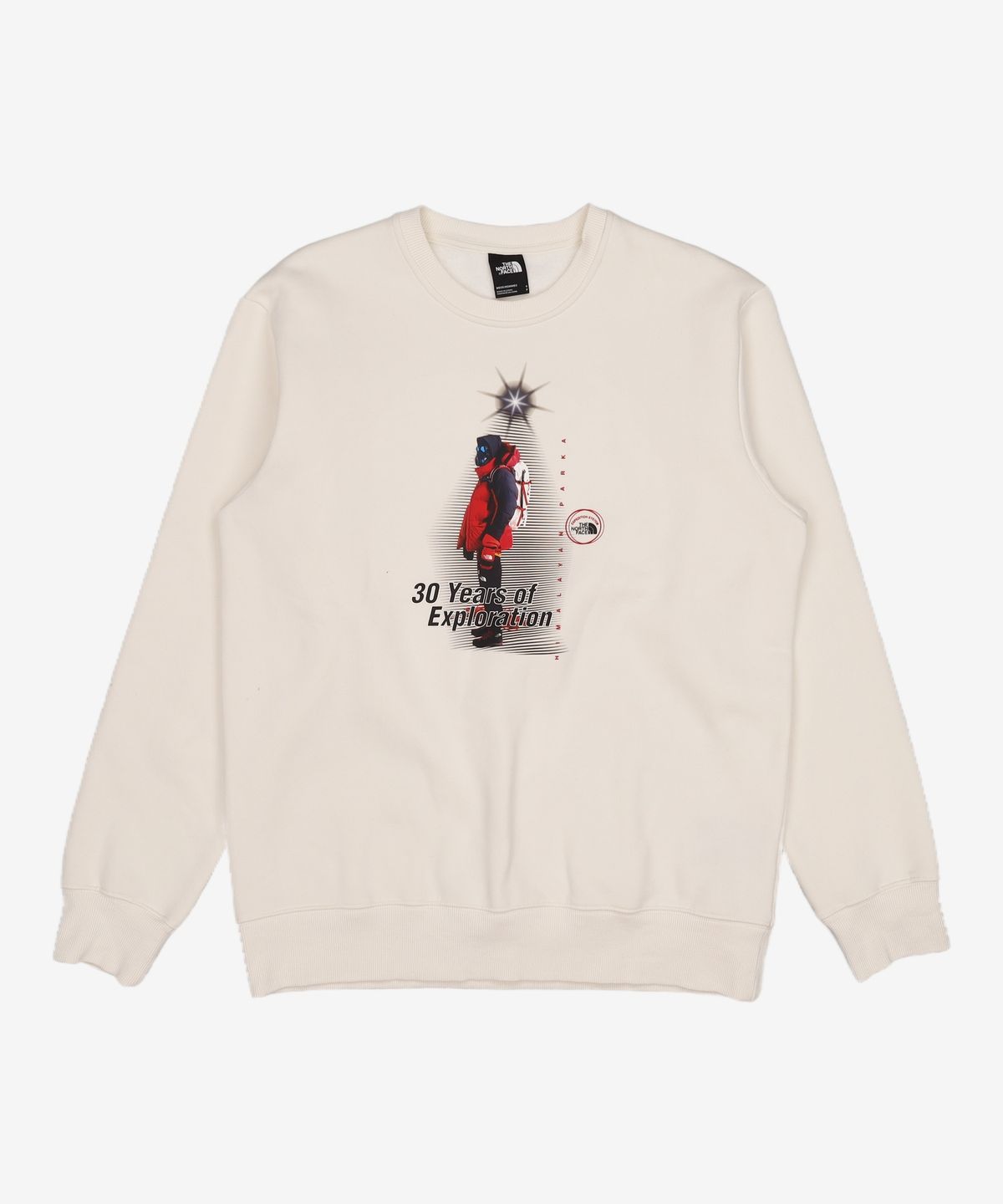 노스페이스(THE NORTH FACE) NM5MQ56B 남자 히말라얀 30주년 기념 맨투맨 90