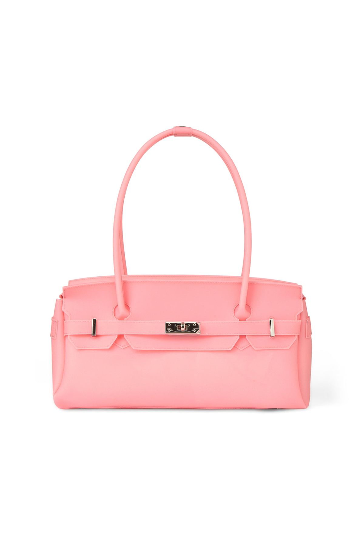 다이닛(DEINET) JELLY TWO-WAY BAG IN DEEP PINK