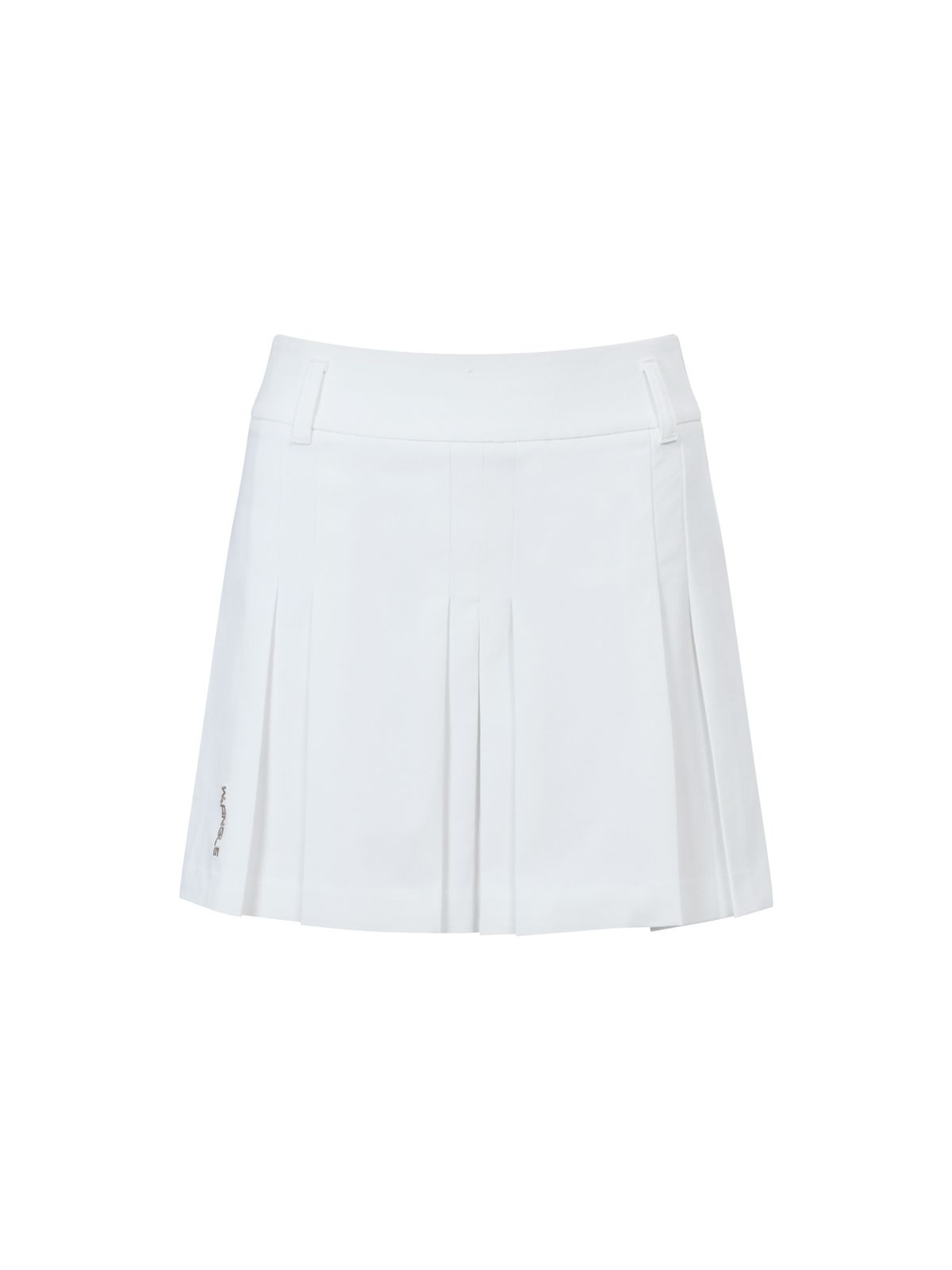 와이드앵글(WIDEANGLE) CO 베이직 플리츠 큐롯 L_Off White