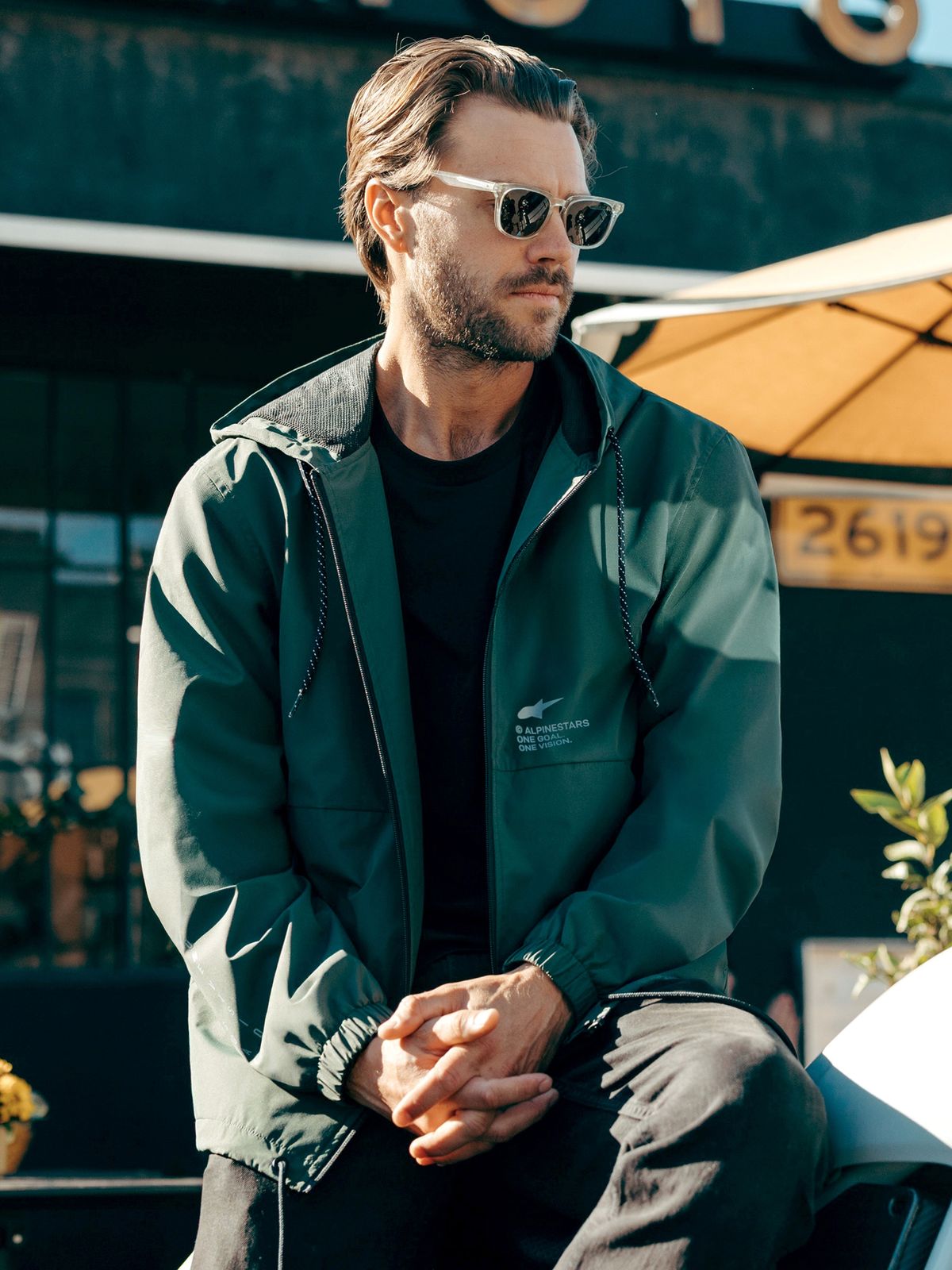 알파인스타즈(ALPINESTARS) SPEEDER RESOLVE WINDBREAKER JACKET - PINE