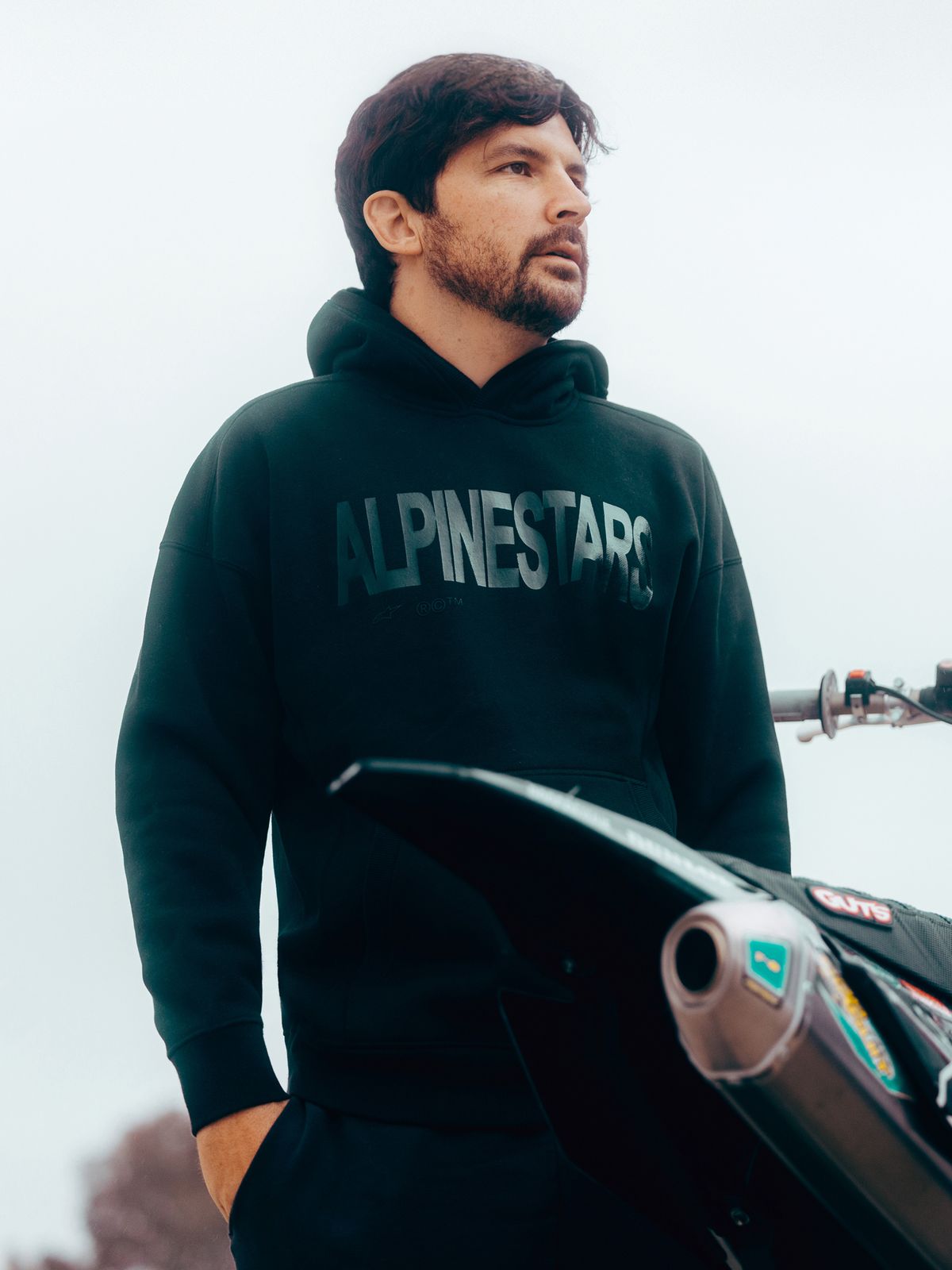 알파인스타즈(ALPINESTARS) SHAW OVERSIZED HOODIE - BLACK
