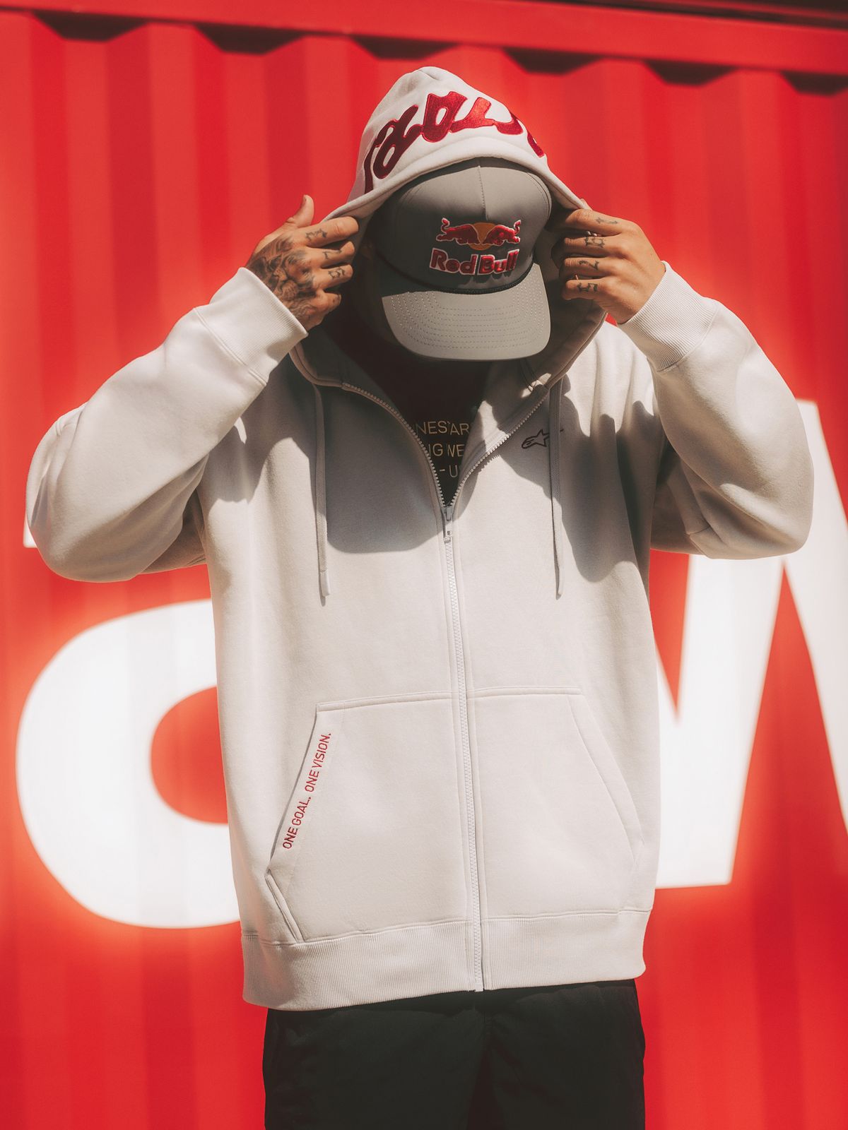 알파인스타즈(ALPINESTARS) PIONEER OVERSIZED HOODIE - CEMENT
