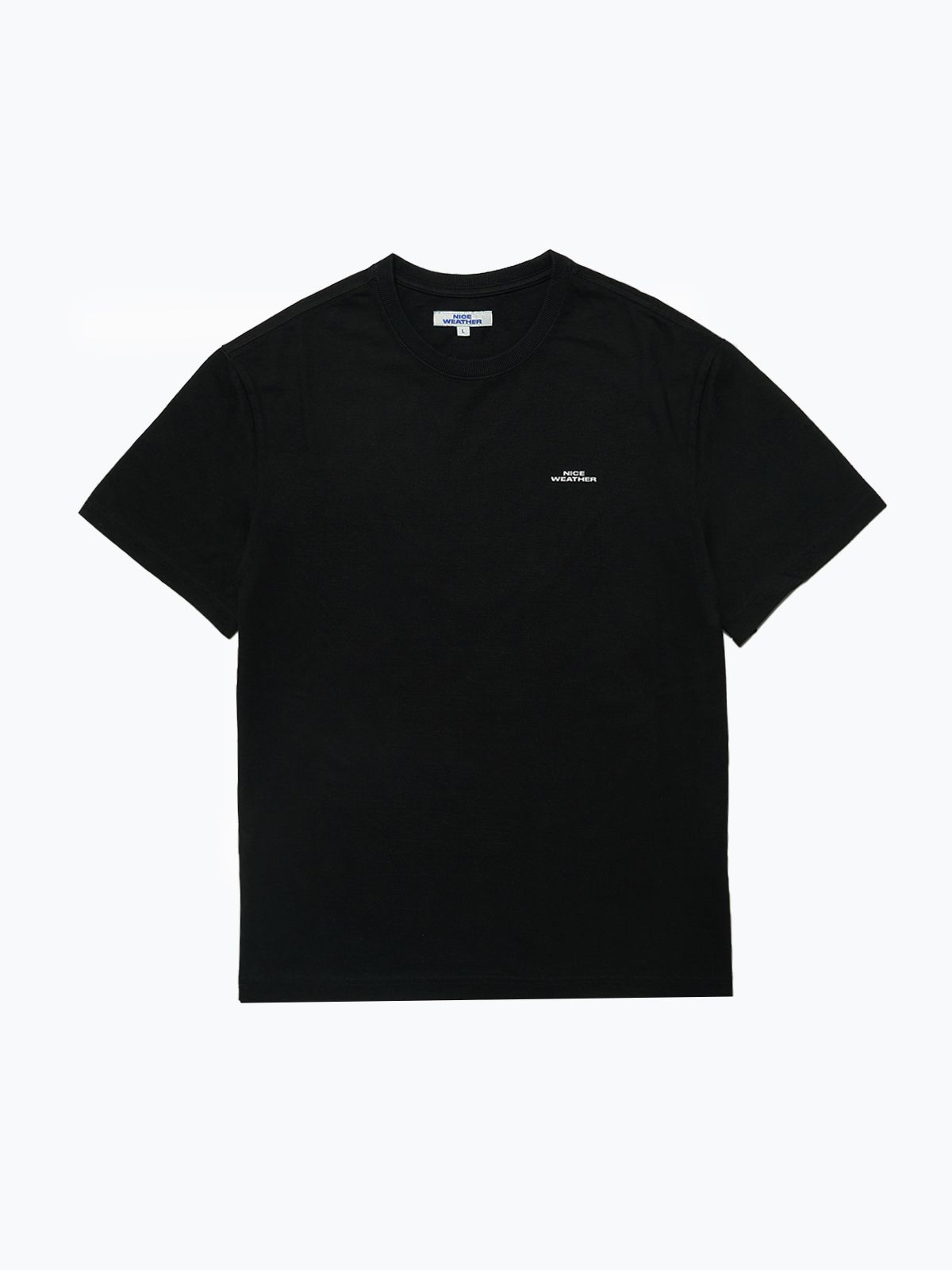 나이스웨더(NICEWEATHER) 나이스웨더 OG 로고 티셔츠 (블랙)