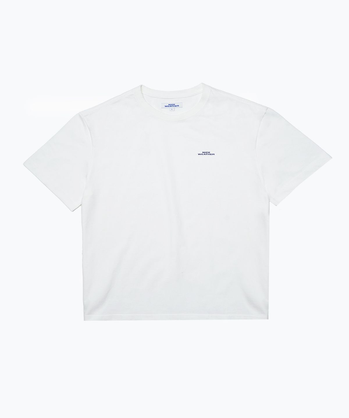 나이스웨더(NICEWEATHER) 나이스웨더 OG 로고 티셔츠 (화이트)