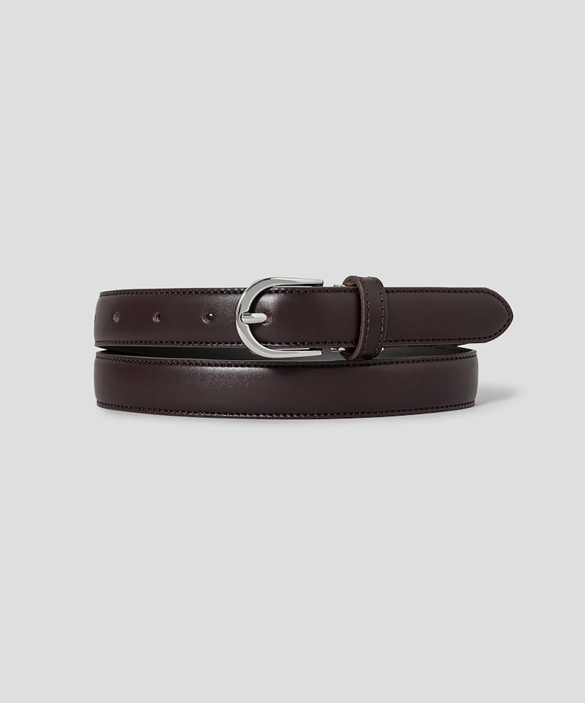 빈폴 액세서리(BEANPOLE ACCESSORY) 여성 캐주얼 버클 벨트 - 브라운