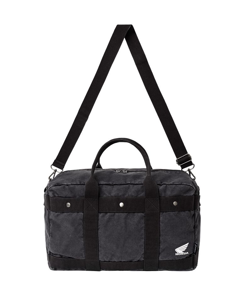 Washed Field Duffle Bag Charcoal