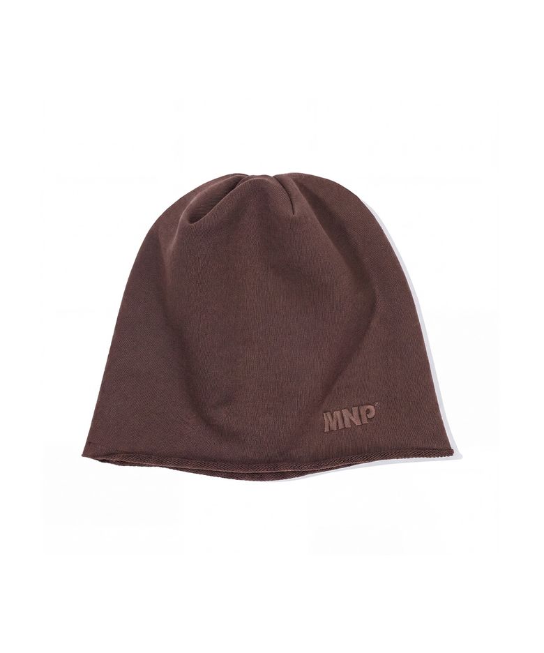 MNP LOGO BEANIE - BROWN