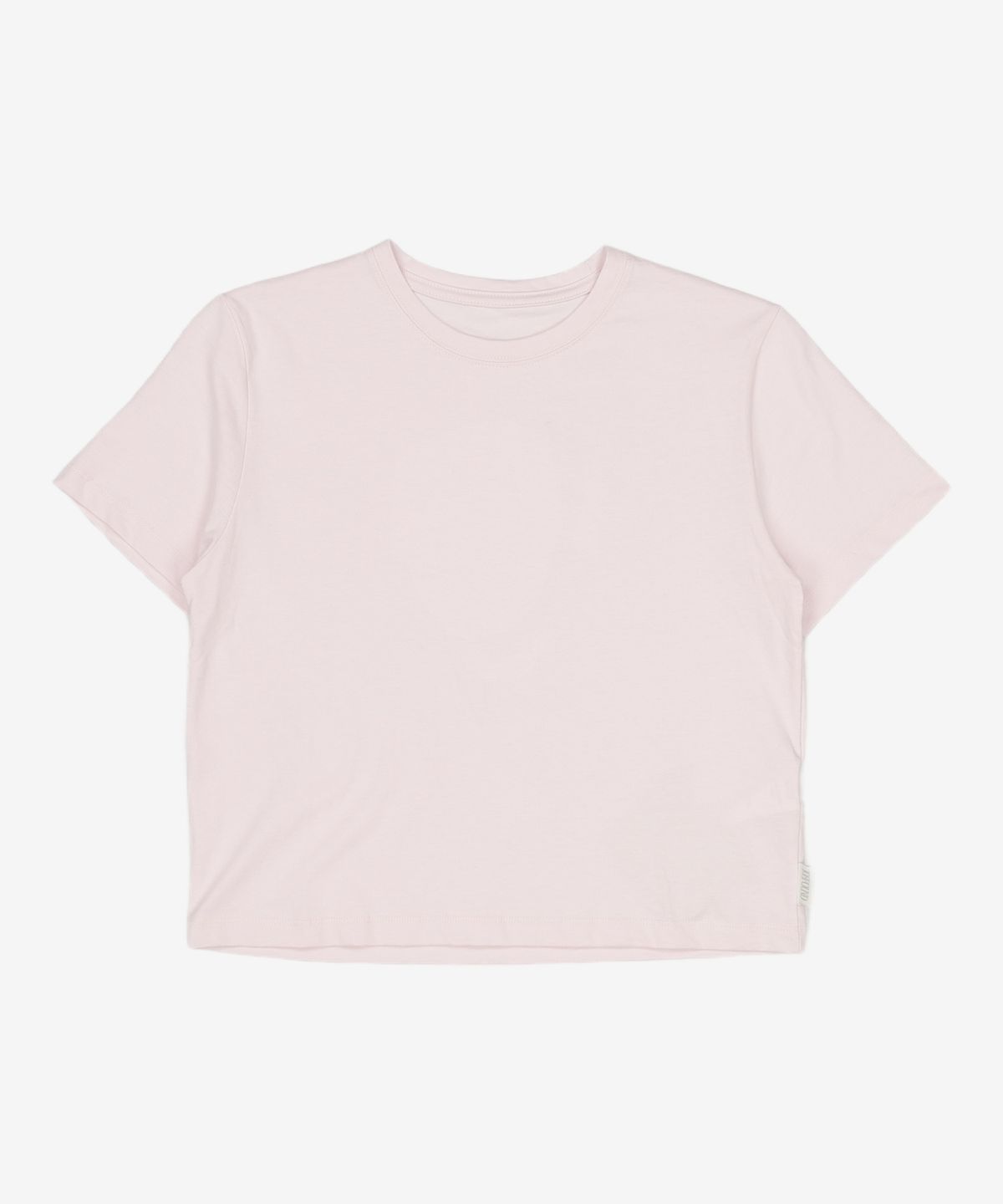 108파운드(108POUND) Base Crop Tee_Baby Pink FREE