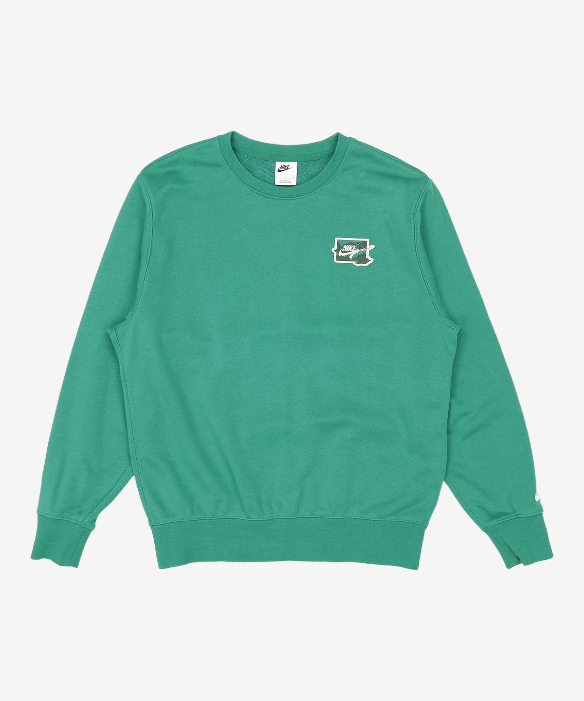나이키(NIKE) 클럽 프렌치 테리 크루넥 스웨트셔츠 M - 말라카이트:세일 / FZ0765-365 L