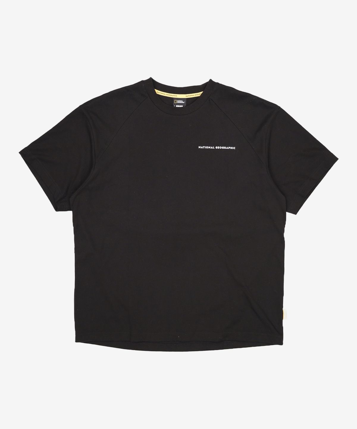 내셔널지오그래픽(NATIONALGEOGRAPHIC) N242UTS910 세미오버핏 컴포터블 반팔 티셔츠 CARBON BLACK XL