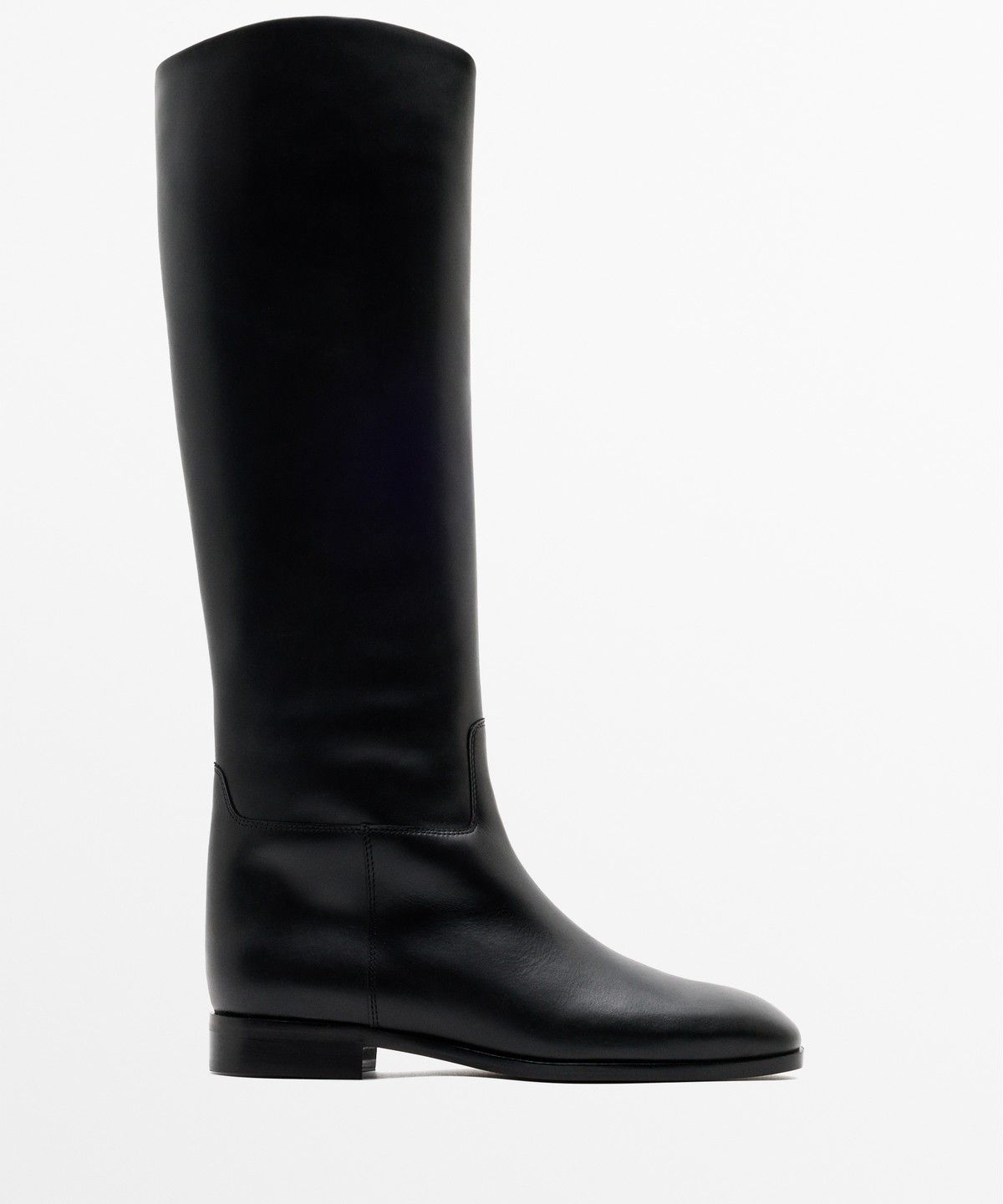 마시모두띠(MASSIMO DUTTI) 레더 롱부츠