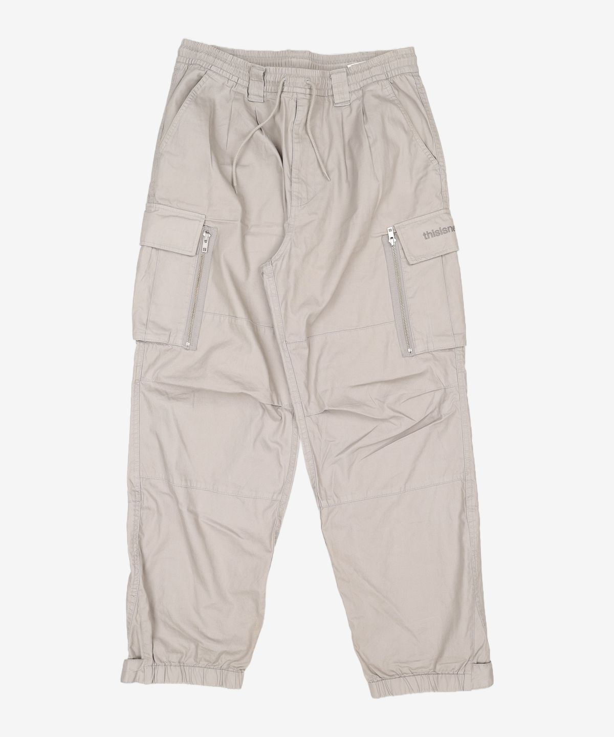 디스이즈네버댓(THISISNEVERTHAT) Multi Zip Cargo Pant Light Grey L