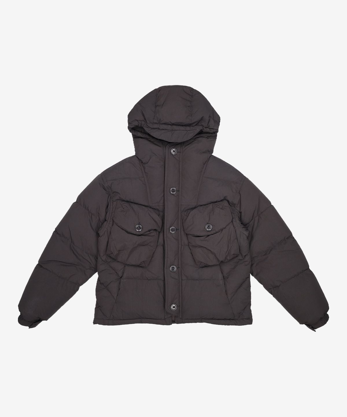 프리즘웍스(FRIZMWORKS) SMOCK PUFFER DOWN PARKA _ BLACK M