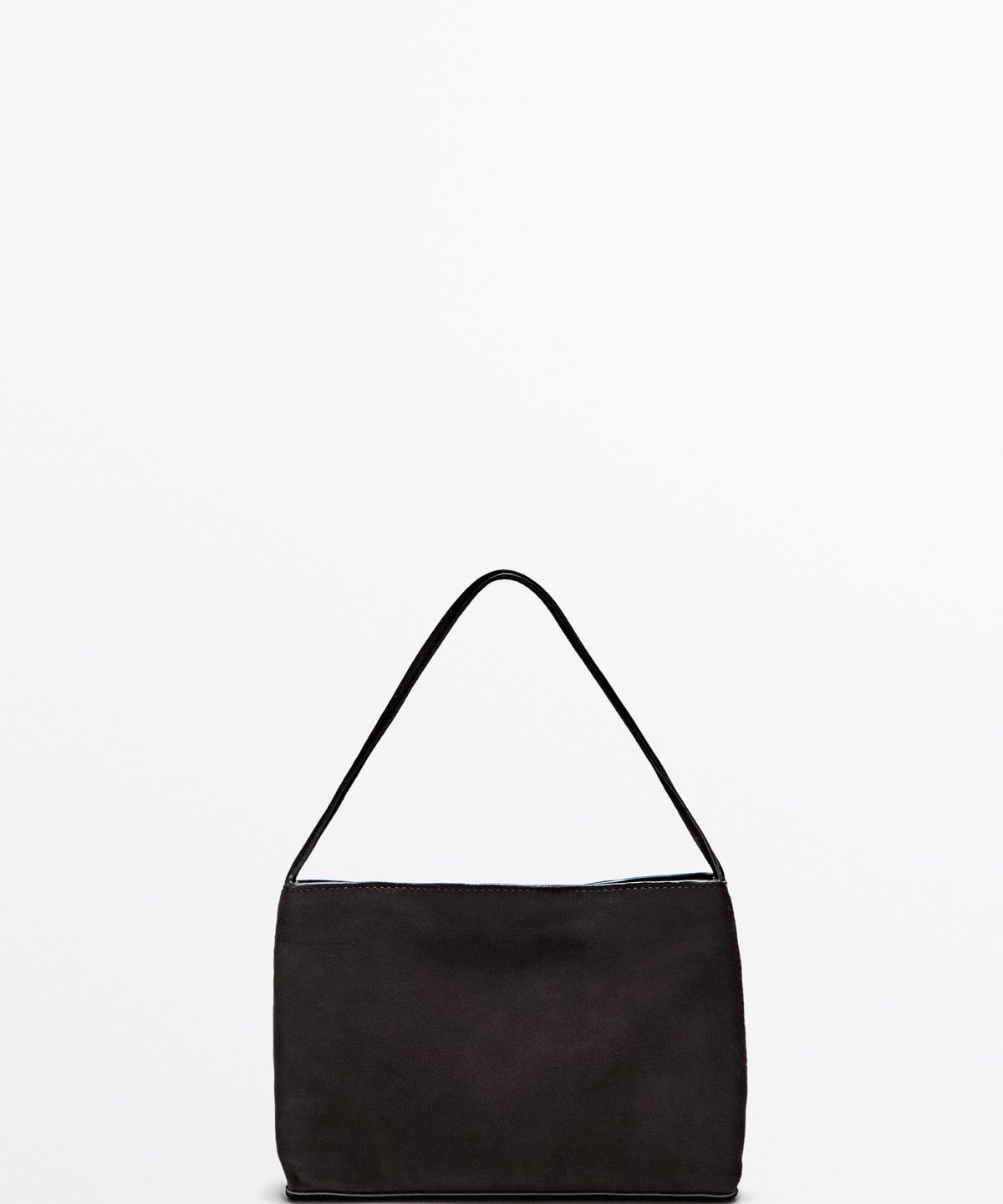 마시모두띠(MASSIMO DUTTI) 스플릿 스웨이드 스몰 숄더백
