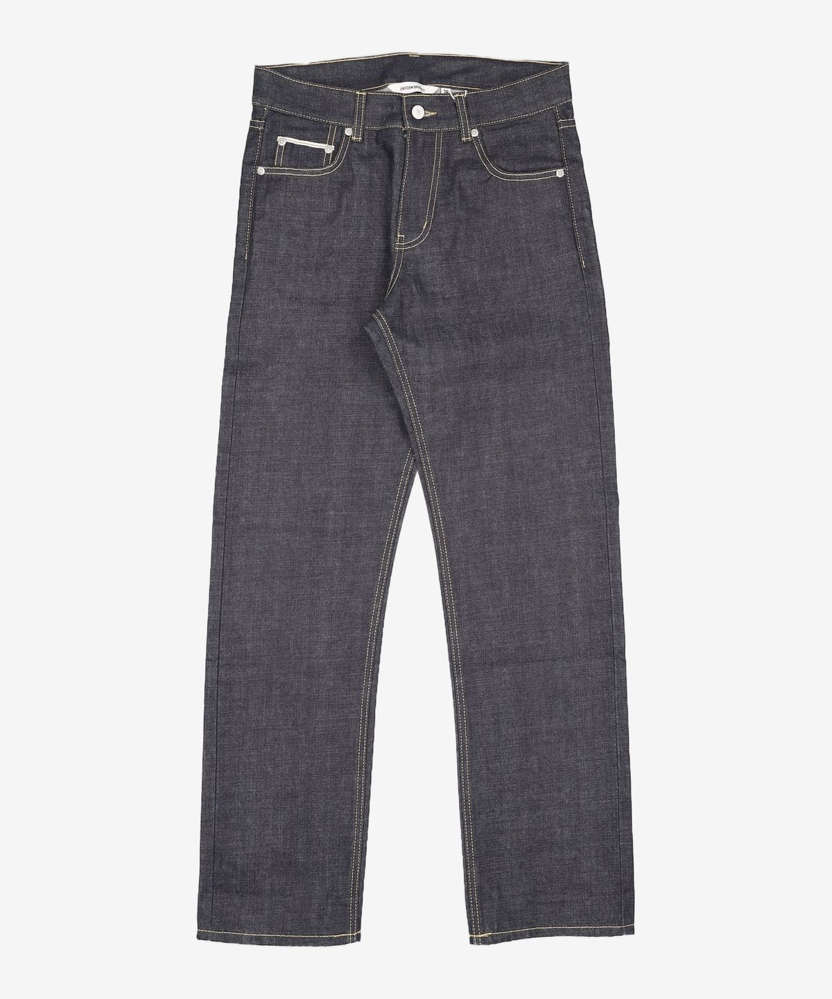 유니폼브릿지(UNIFORM BRIDGE) selvedge denim pants raw black 28