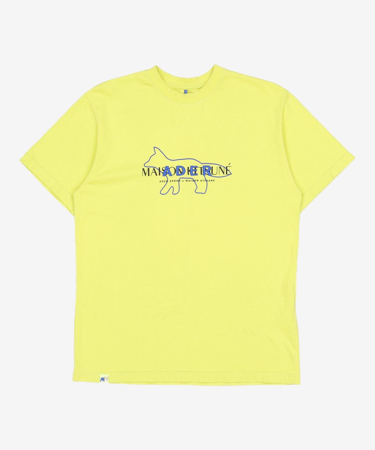 아더에러 x 메종키츠네(ADER ERROR x MAISON KITSUNE) 반소매 티셔츠 A1