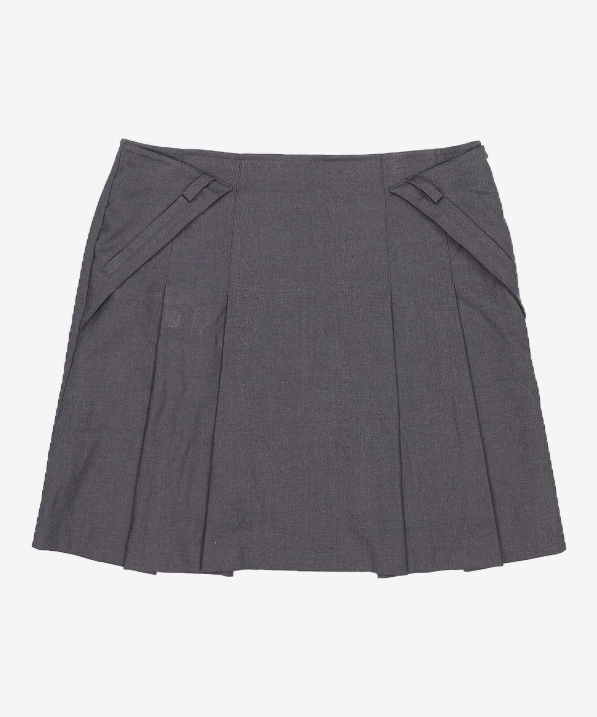 미세키서울(MISEKI SEOUL) Pleats midi skirt pants SET CHARCOAL 2