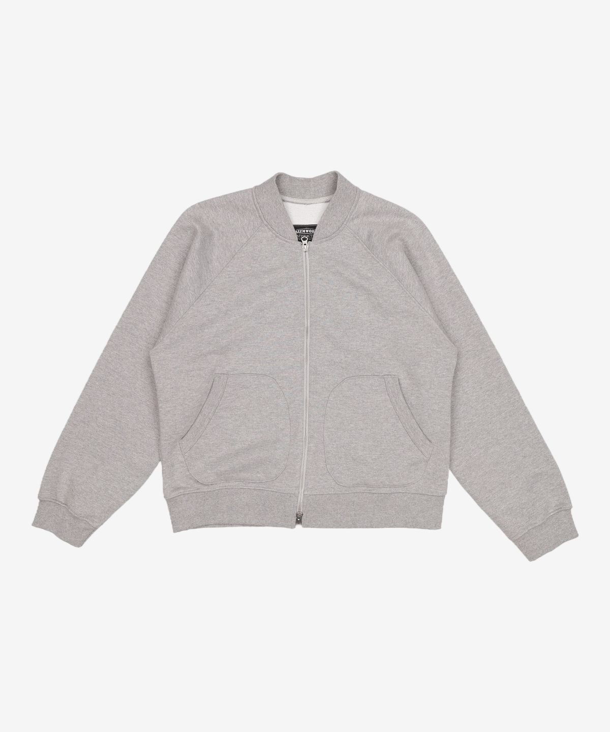 프리즘웍스(FRIZMWORKS) RAGLAN ZIP UP SWEAT CARDIGAN _ GRAY M