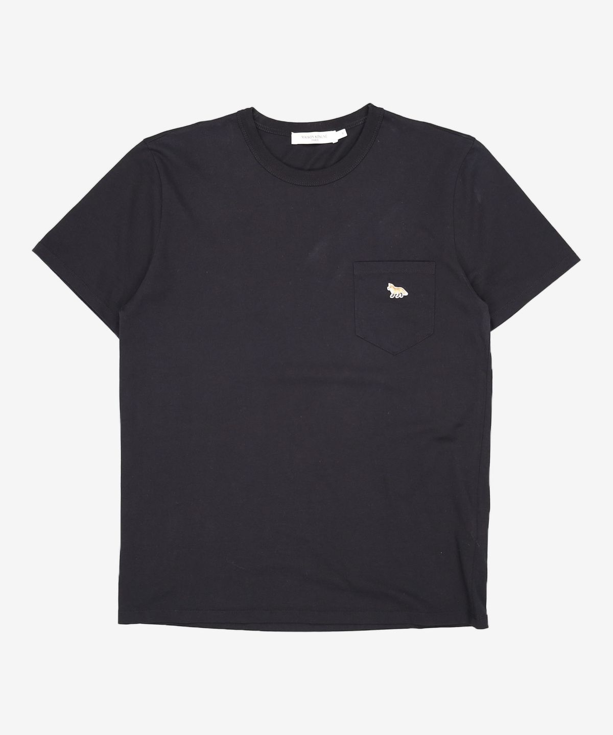 메종 키츠네(MAISON KITSUNE) 프로파일 폭스 반팔 티셔츠 GM00116KJ0008 P199 BLACK M