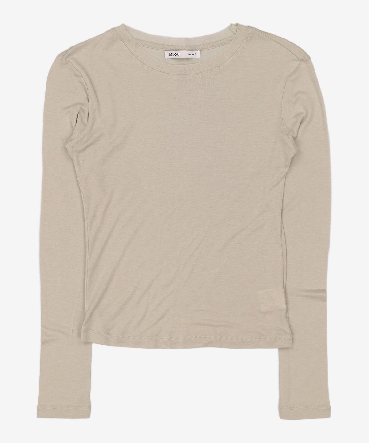 미쏘(MIXXO) 소프트 레이어드 긴팔 티셔츠_MIWLWG50SS S
