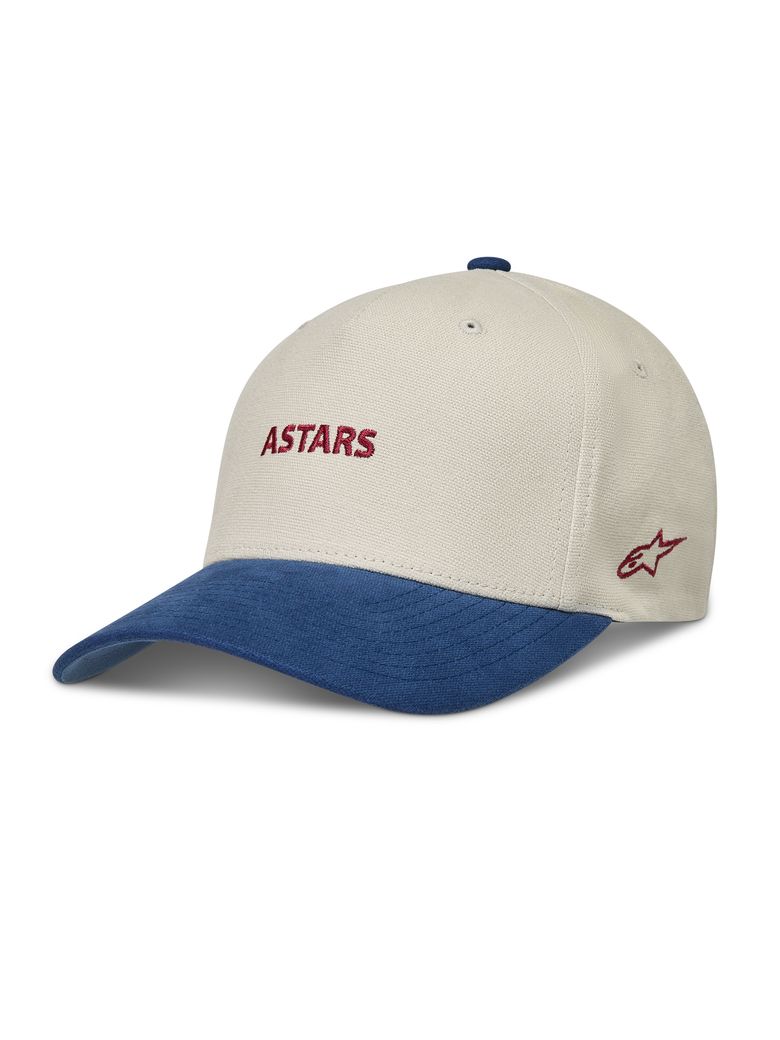 COUNTY CANVAS HAT - SAND/BLUE