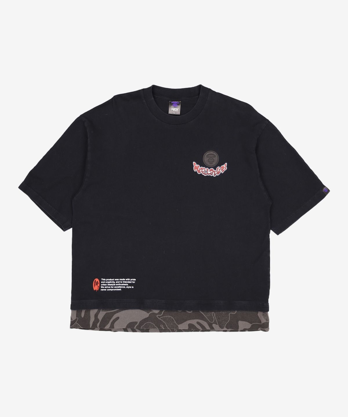 에이프(AAPE) 반소매 티셔츠 XXL