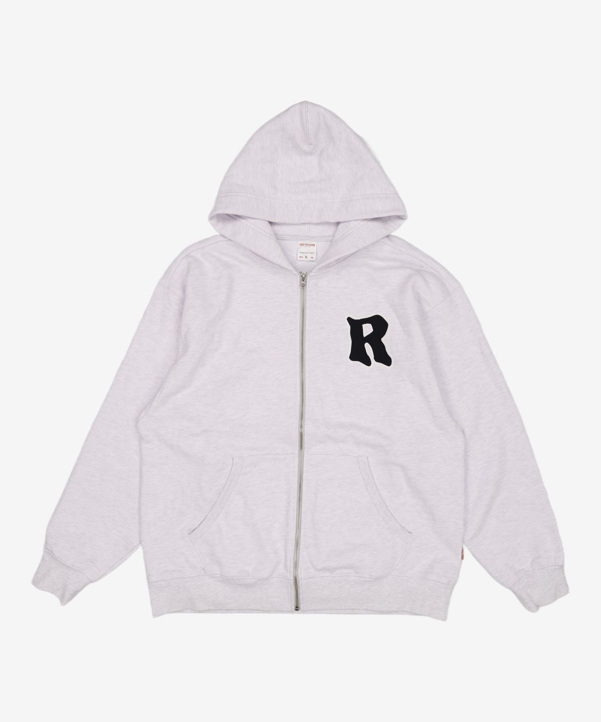 트루릴리젼(TRUERELIGION) R. POINT ZIP-UP HOODIE MELAGE GREY XL