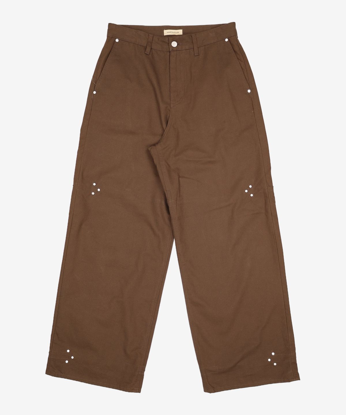 마틴플랜(MARTIN PLAN) Tunnel String Pants - D.BROWN M