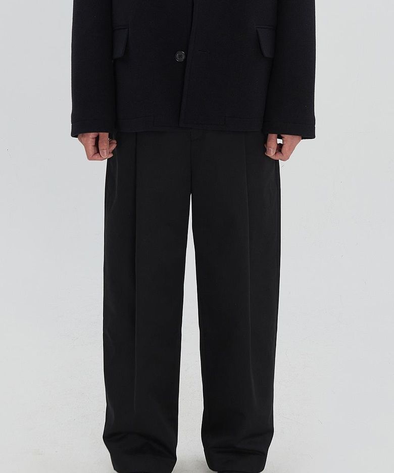 Raw-Edged Pants RJPAM26694BKX