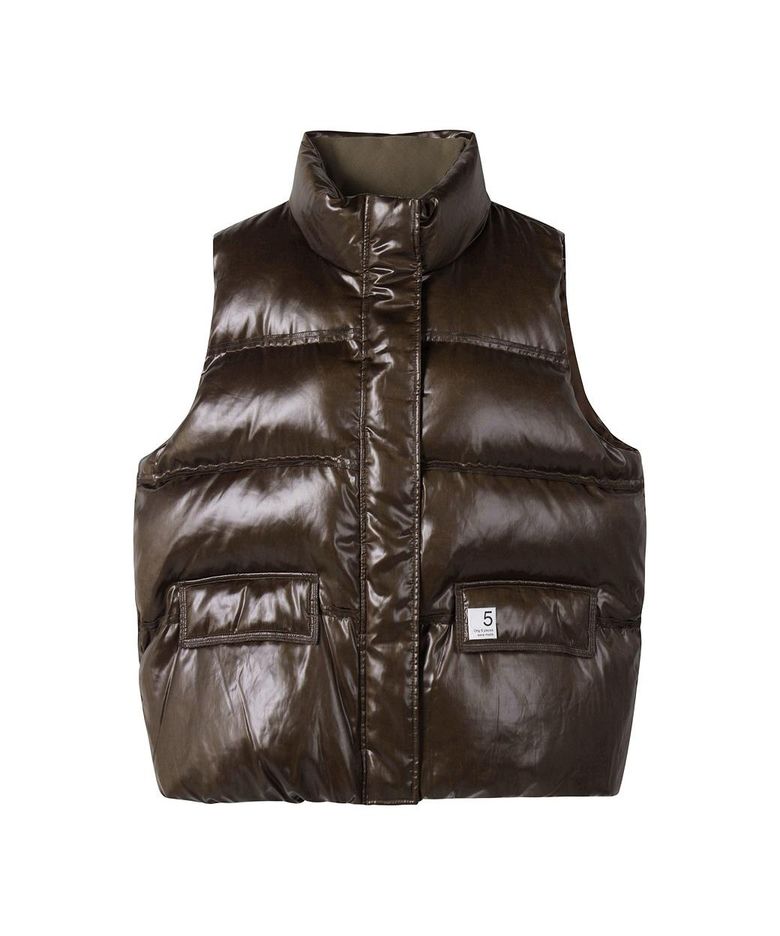 Recycled Down Puffer Vest RQVAS26599BRX