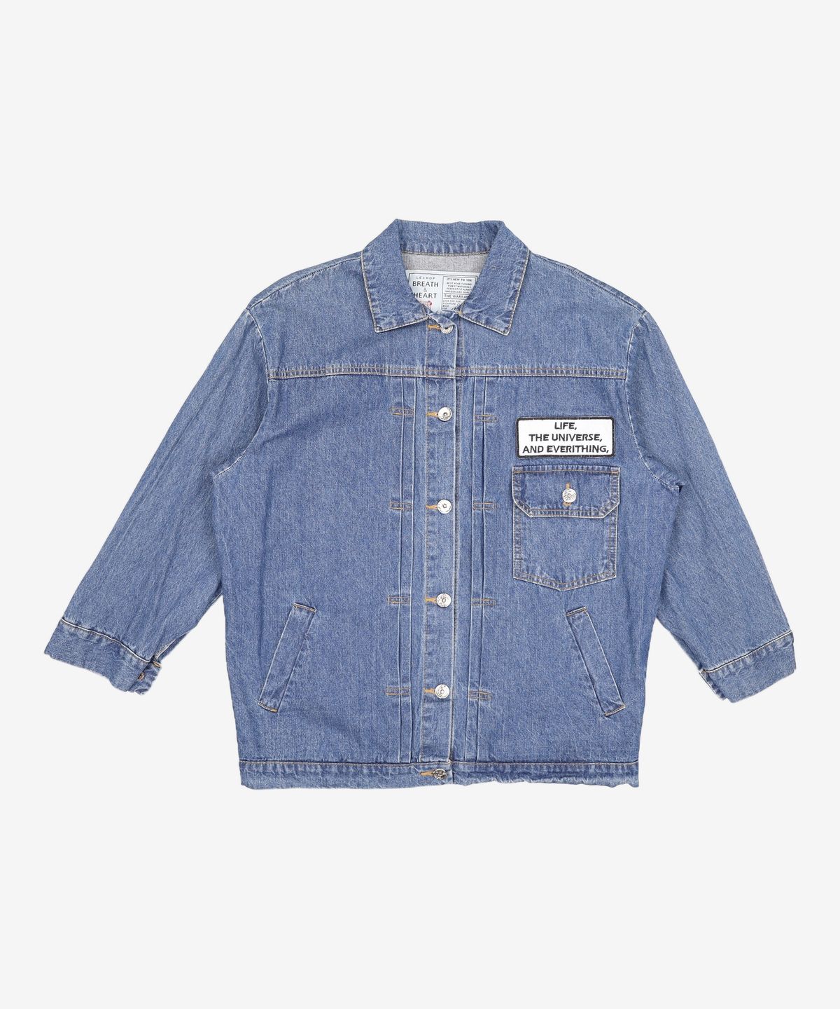 르샵 블랙(Leshop BLACK) 데님/트러커 재킷 FREE