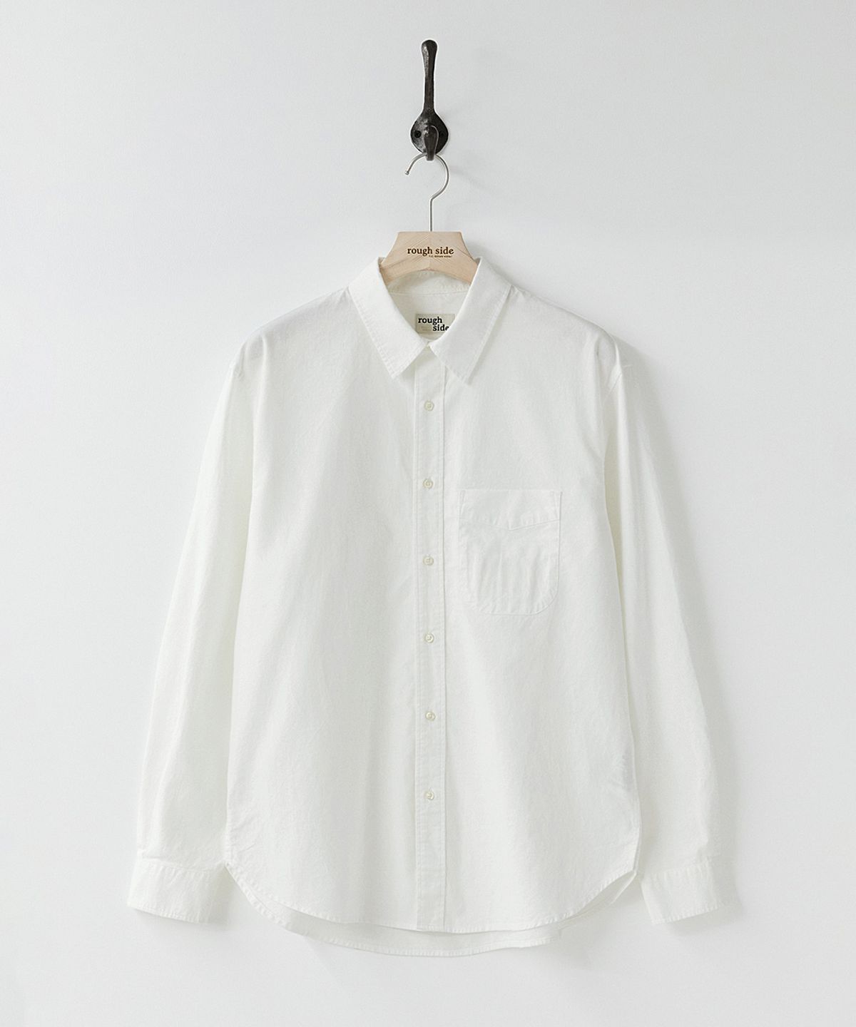 러프사이드(ROUGHSIDE) Unit Shirt Off White