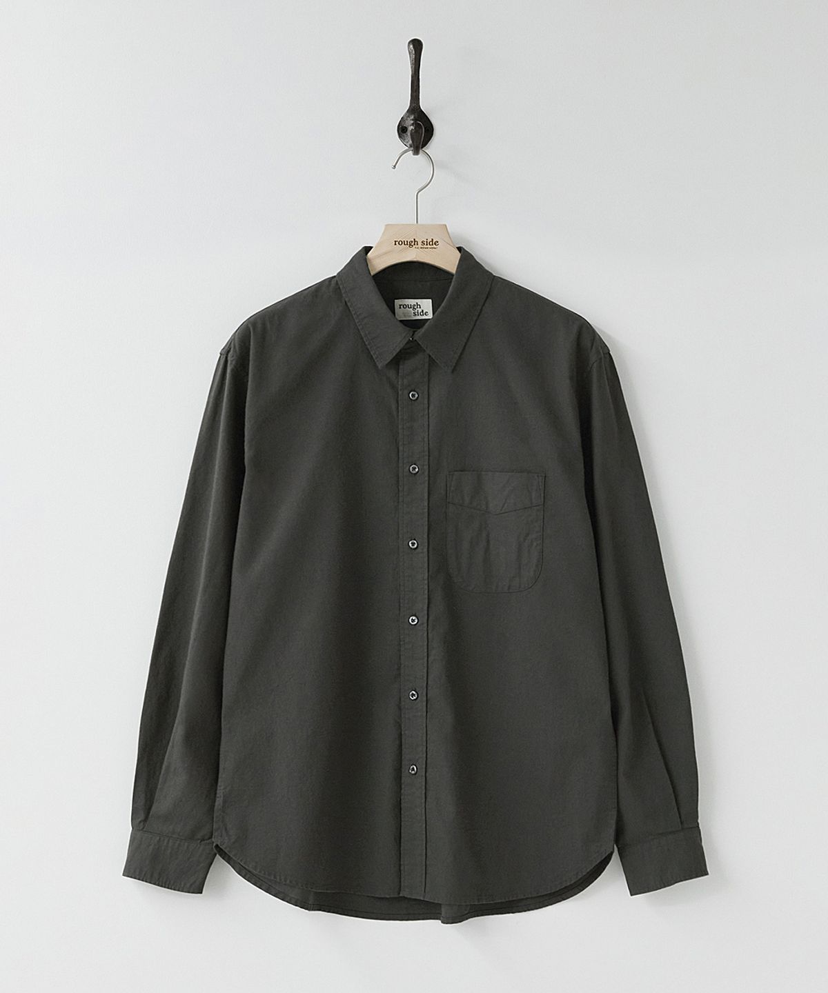 러프사이드(ROUGHSIDE) Unit Shirt Charcoal