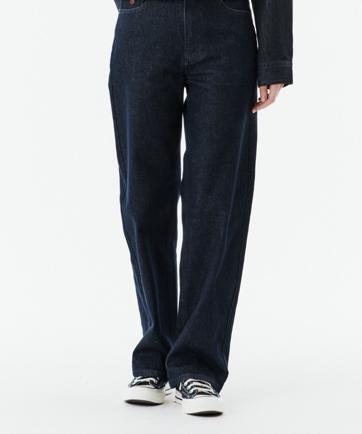 브롬톤 런던(BROMPTON LONDON) W 1975 DENIM TROUSERS - INDIGO (P263WDP460)